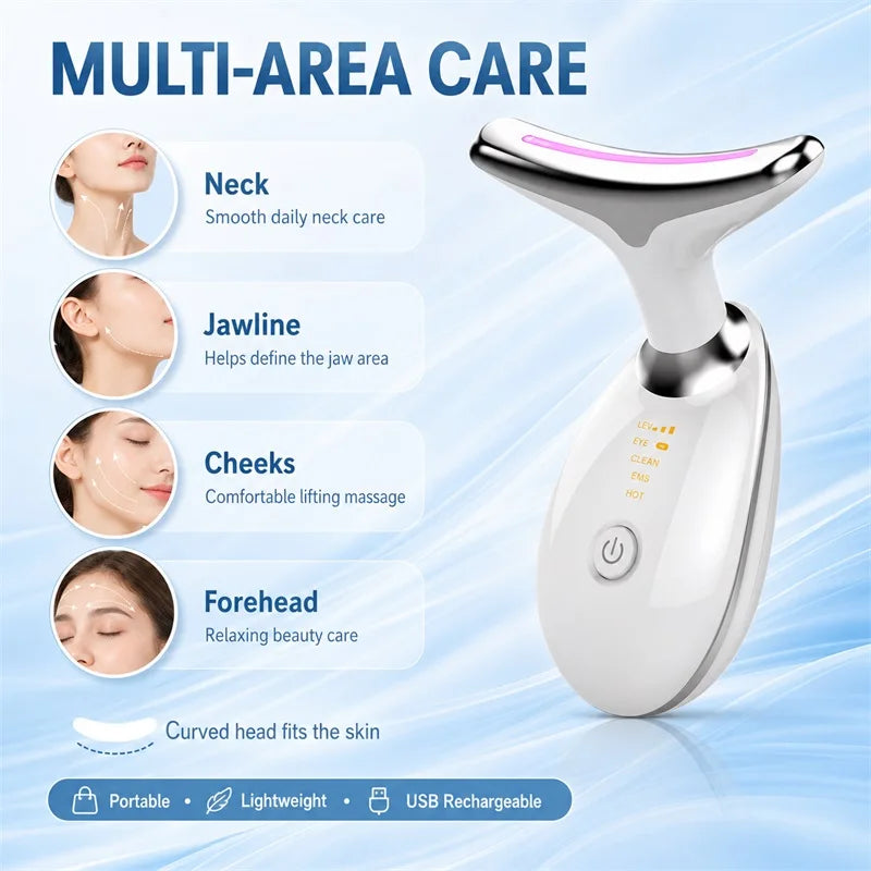 LumiNeck – Masajeador facial y para cuello
