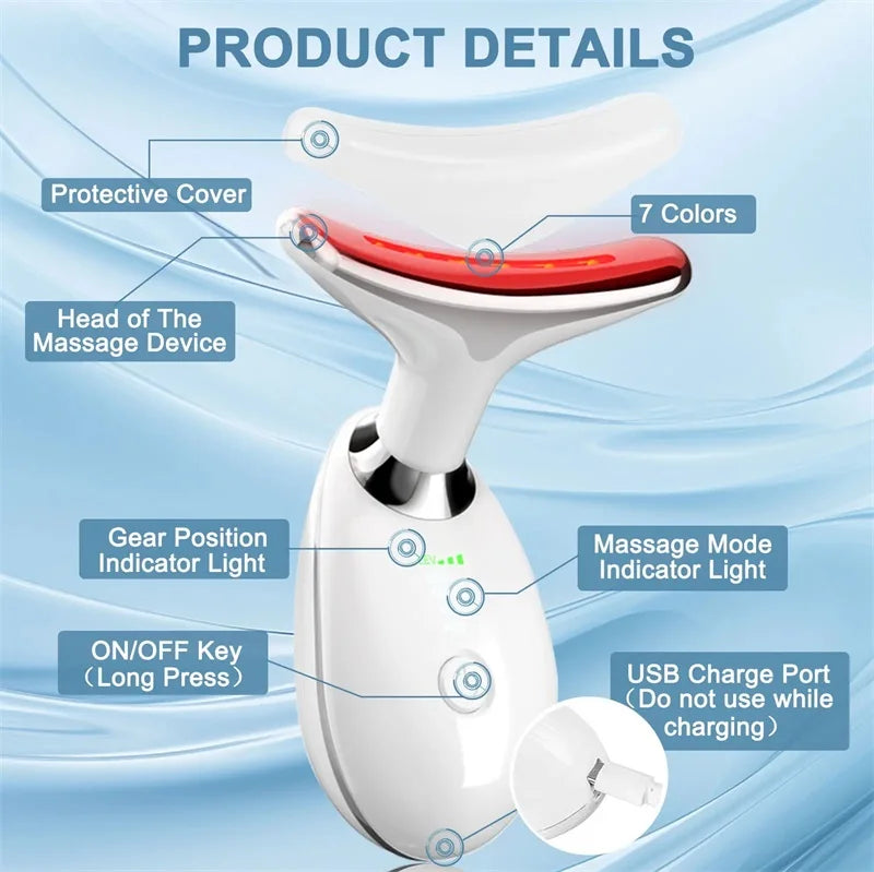 LumiNeck – Masajeador facial y para cuello