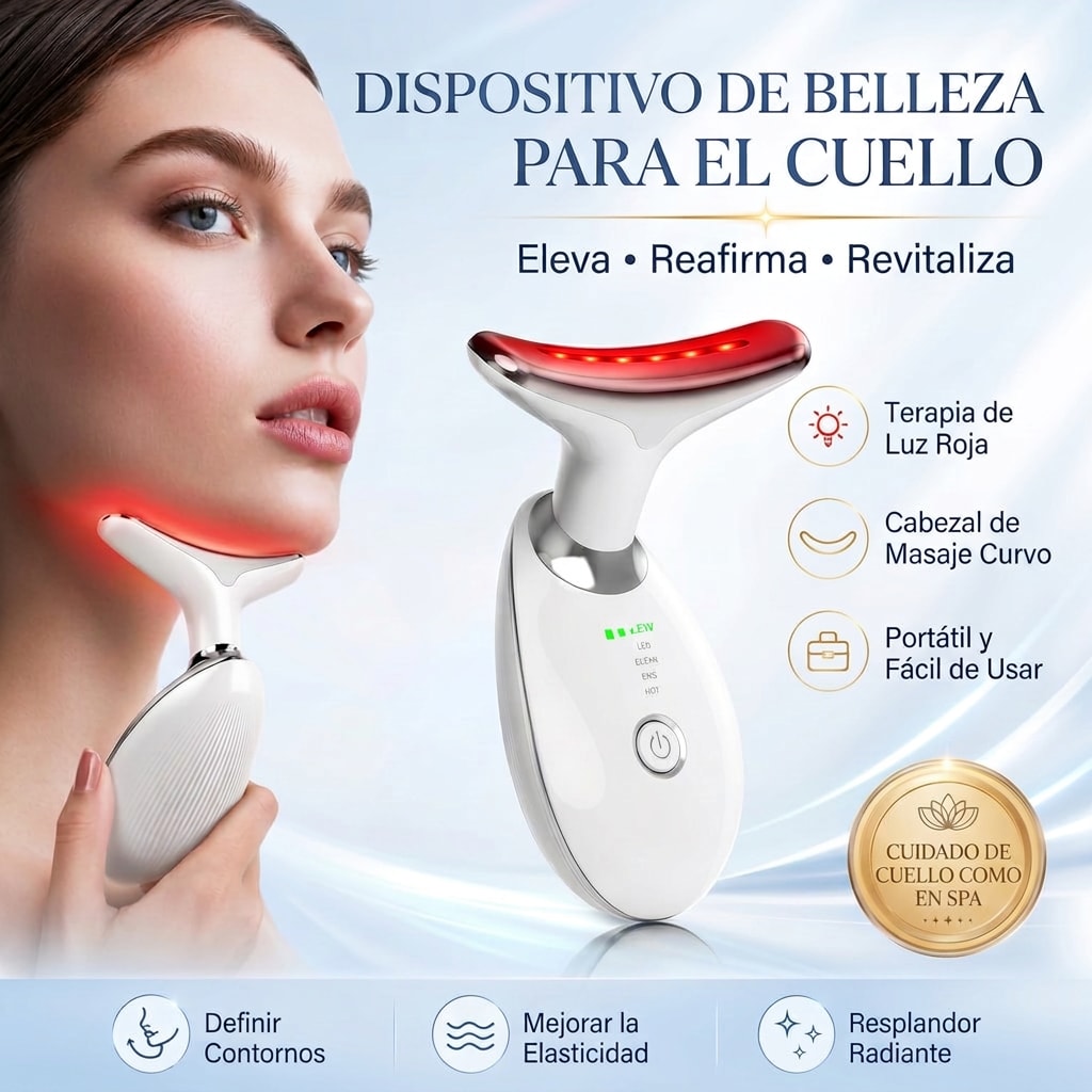 LumiNeck – Masajeador facial y para cuello
